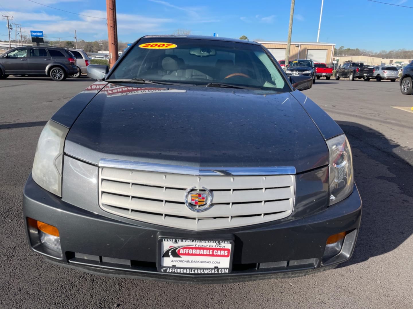 2007 Gray Cadillac CTS (1G6DP577570) with an V6, 3.6 Liter engine, Automatic transmission, located at 8008 Warden Rd, Sherwood, AR, 72120, (501) 801-6100, 34.830078, -92.186684 - Photo#2